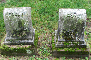 Leocade and Frances graves