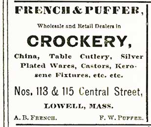 French and Puffer ad